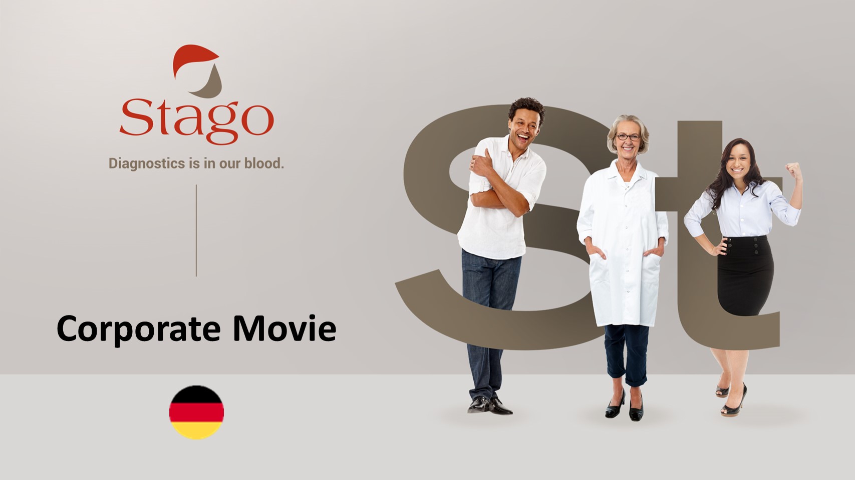 Image of Stago corporate movie
